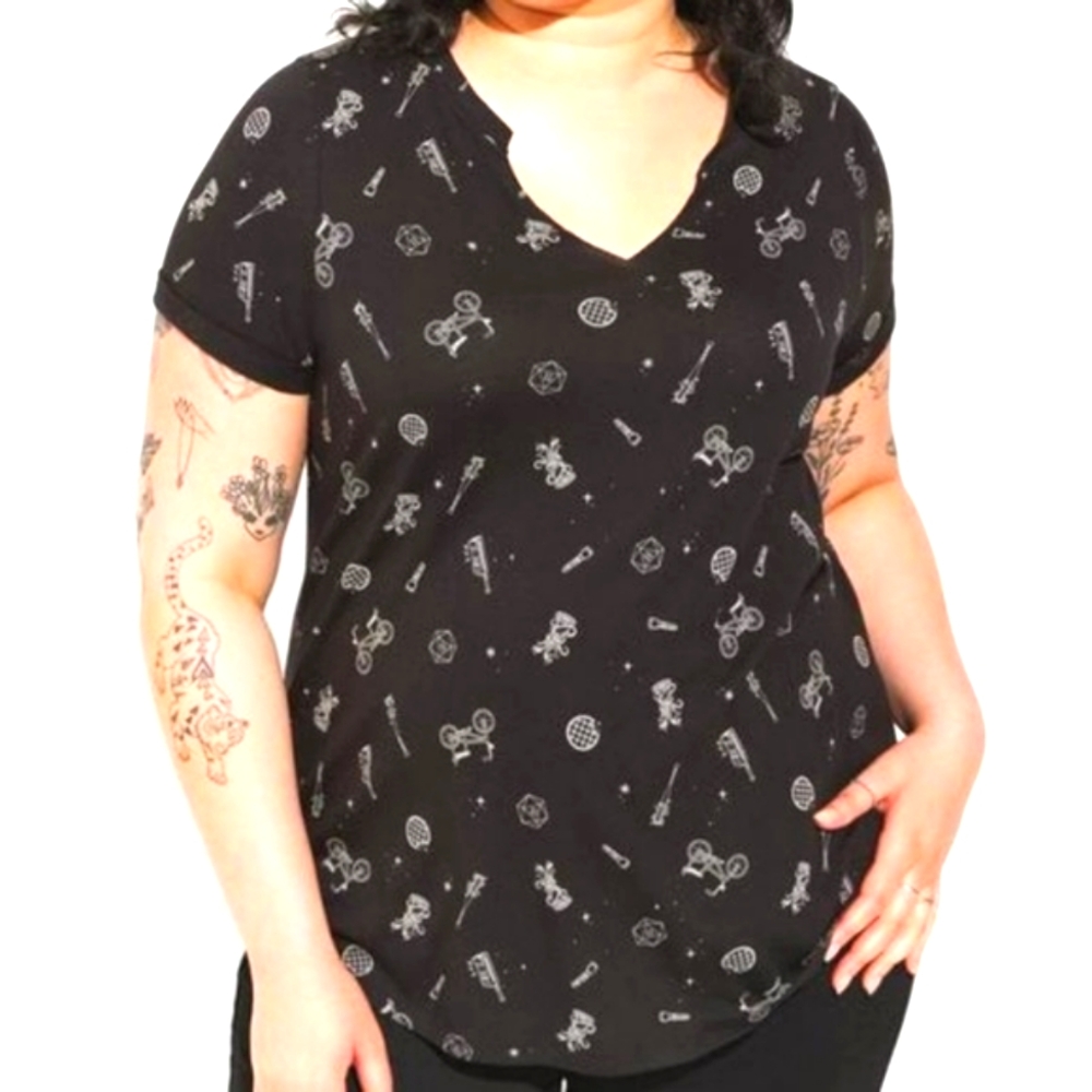 ❤️NWT TORRID TOP - STRANGER THINGS DEMOGORGON TEE - PLUS SIZE SHIRT